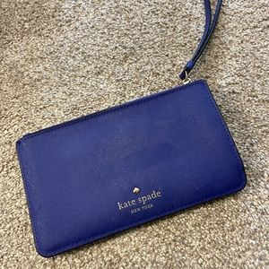 Kate Spade Wristlet Wallet in Blue